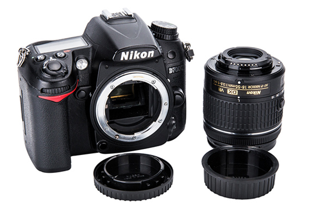 Premium V.M.C. LF-4 Gehäuse- und Objektivrückdeckel für Nikon F-Mount JJC