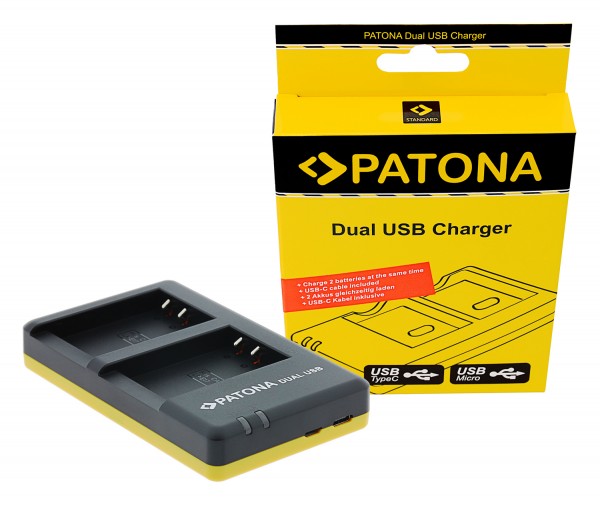 Patona Dual Ladegerät für Canon LP-E17