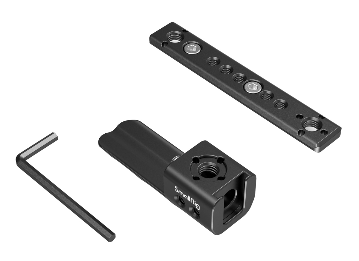 SmallRig 3490 XLR Handgrifferweiterung mit NATO Schiene für Sony FX3