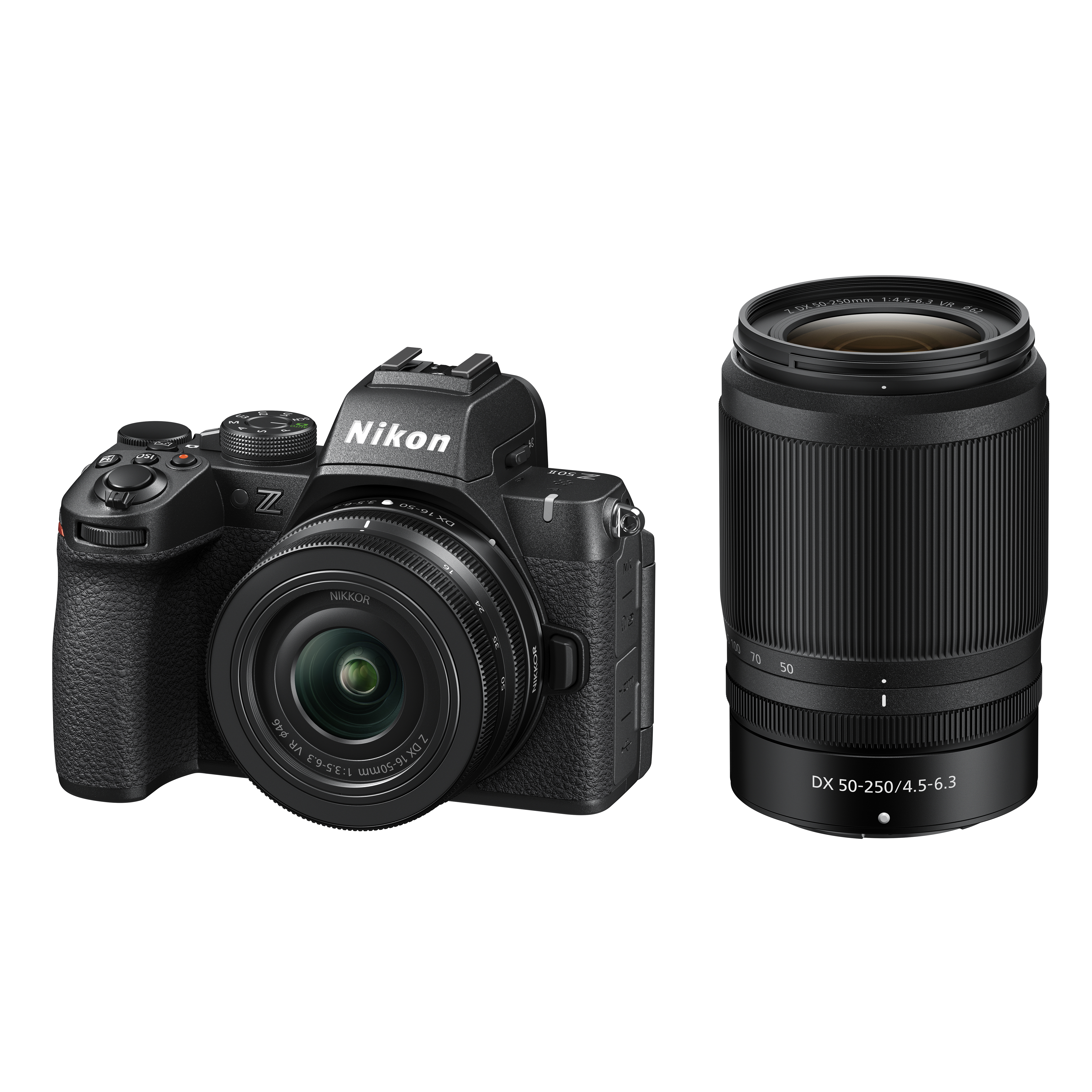 Nikon Z50 II + Z DX 16-50mm 3.5-6.3 VR + DX Z 50-250mm 4.5-6.3 VR