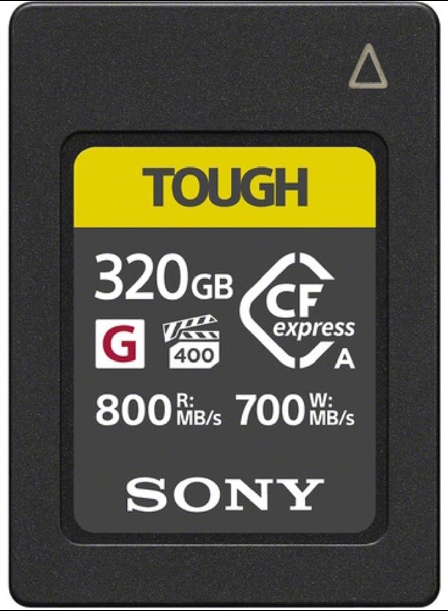 Sony TOUGH CFexpress-Karte 320GB 800/700 MB/s Typ A
