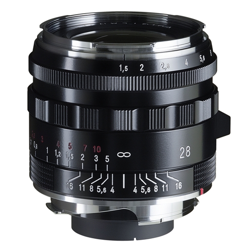 Voigtländer Nokton 28mm 1.5 VM ASPH. Type II schwarz für Leica M
