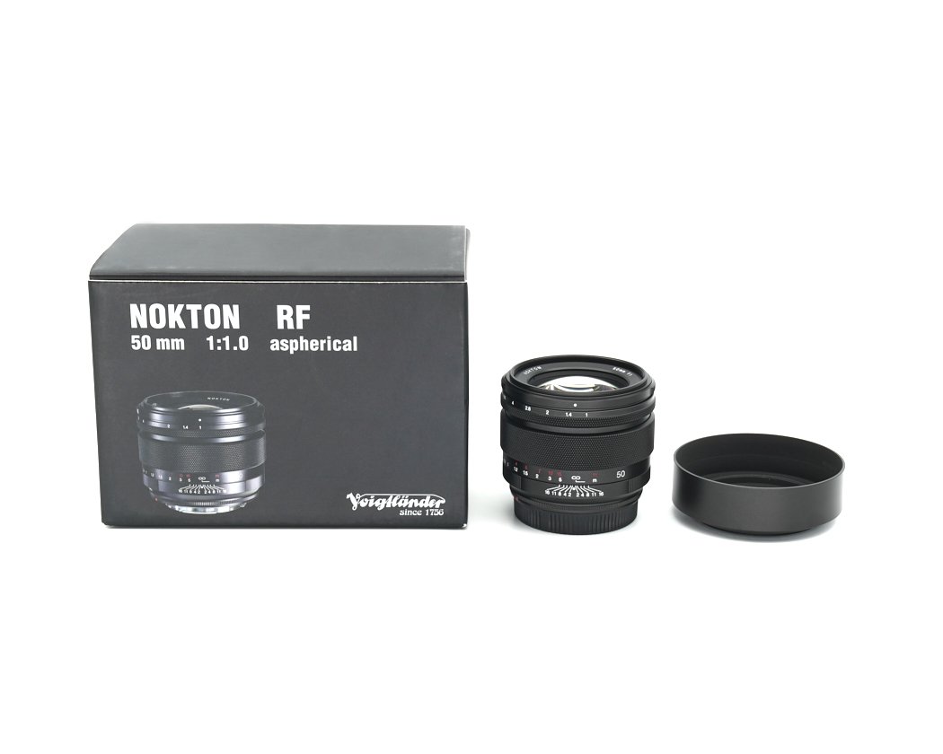 Voigtländer Nokton 50mm 1.0 ASPH. für Canon RF Einzelstück #**