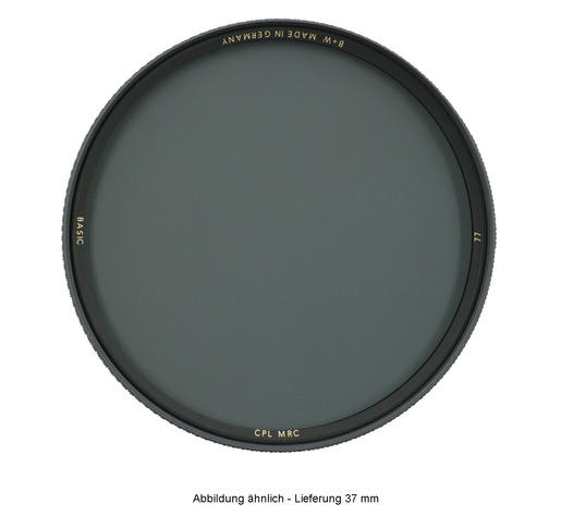 B+W BASIC Zirkular Polfilter MRC 37mm