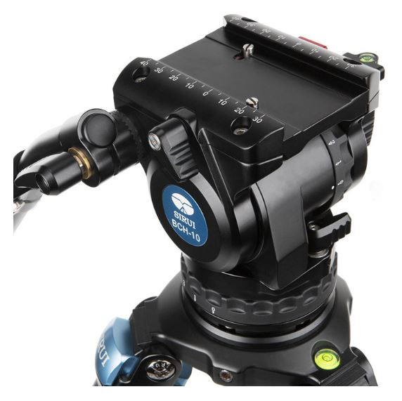 Sirui BCH-10 Fluid Videoneiger / Videokopf 75mm Halbkugel