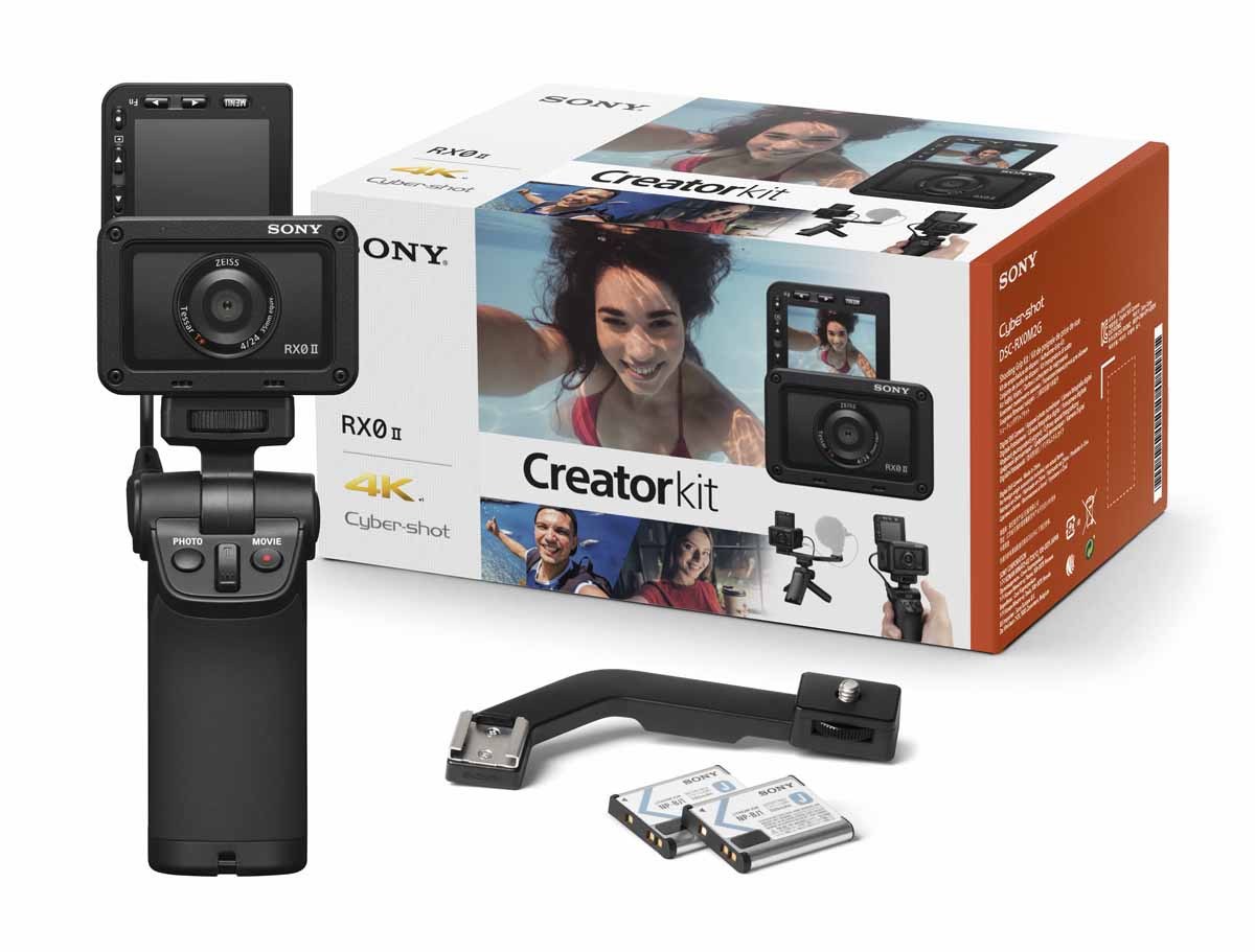 Sony DSC-RX0 II G-Creatorkit schwarz mit VCT-SGR1 Griff