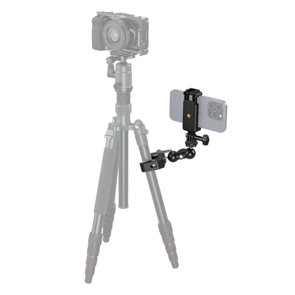 SmallRig 4373 Crab Shaped Super Clamp with Ballhead Magic Arm
