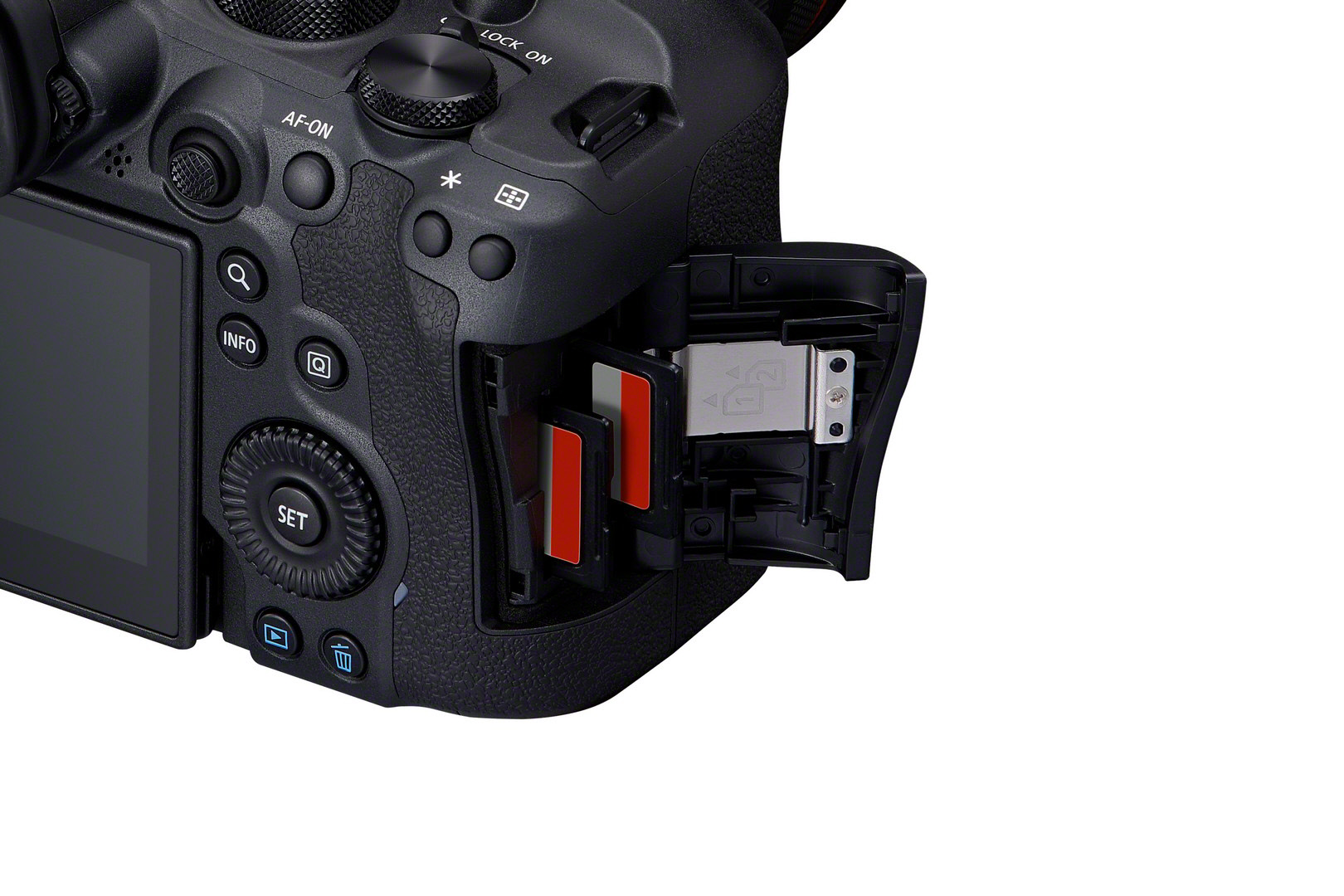 Canon EOS R6 Mark II + Bayonettadapter EF/EOS R  , mit Stativfuss