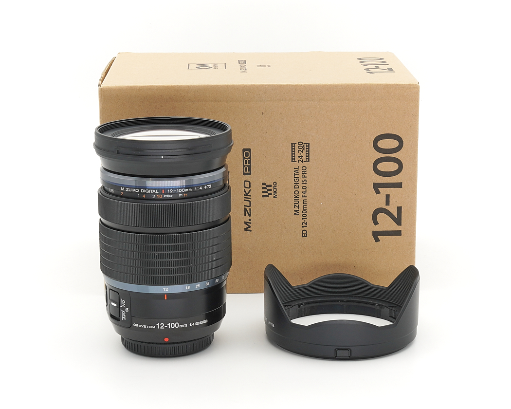 OM SYSTEM M.Zuiko ED 12-100mm 4.0 IS PRO schwarz Retoure #40327**