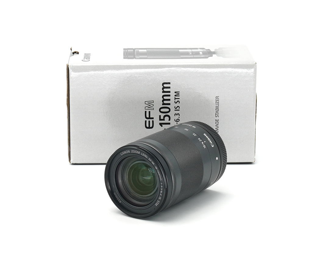 Canon EF-M 18-150mm 3.5-6.3 IS STM schwarz, wie neu #X40539**