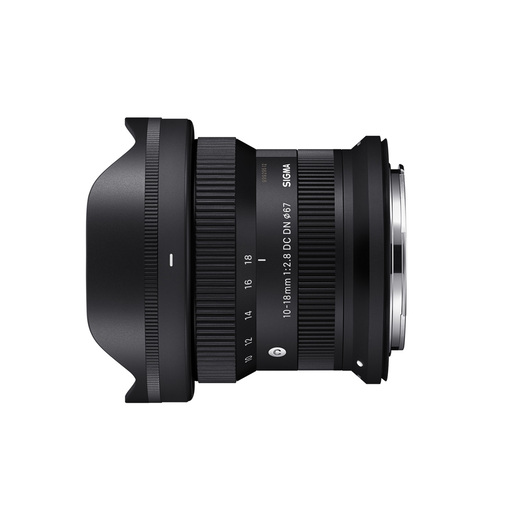 objektiv, kameraobjektiv, schwarz, 18-50mm, montageart