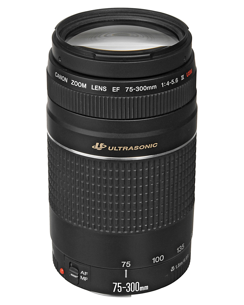 Canon EF 75-300mm 4.0-5.6 USM III Ultraschall-AF EOS #X36337*