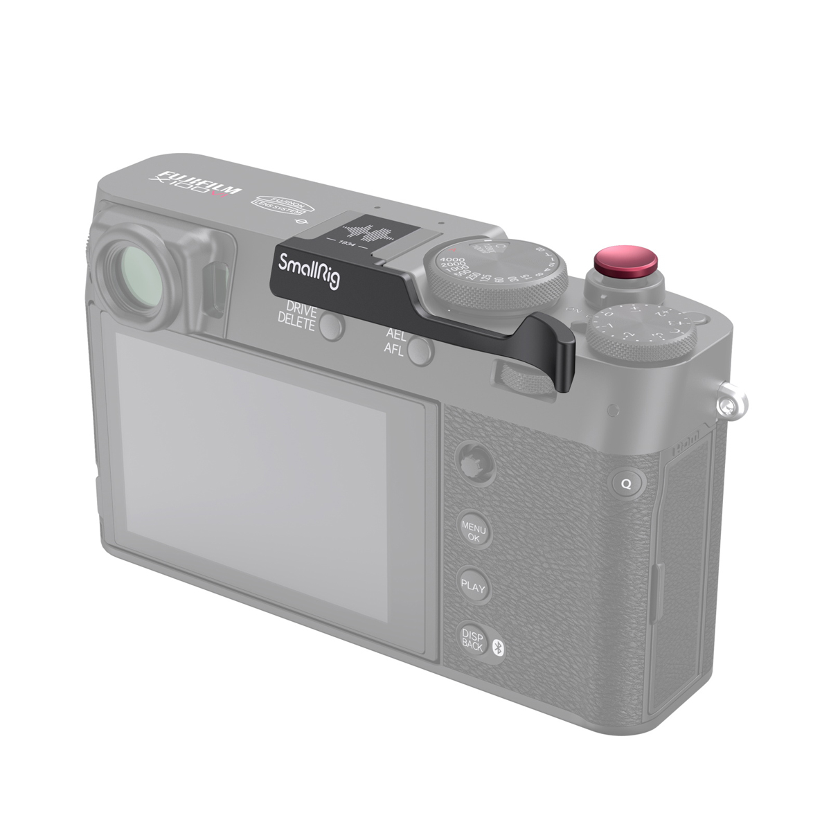 Smallrig 4559 Daumen-Griff schwarz für Fujifilm X100VI/X100V