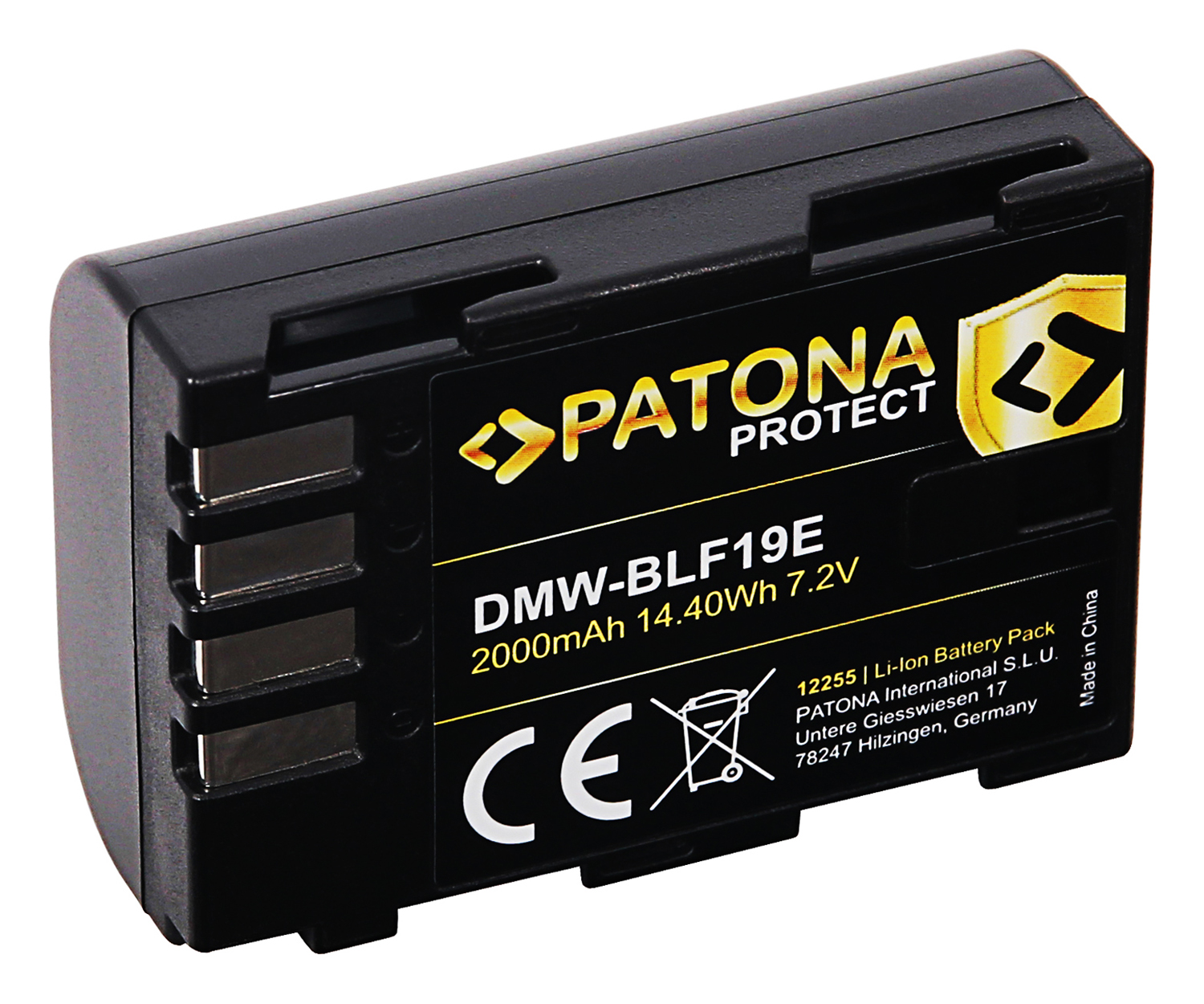PATONA Protect Akku wie Panasonic DMW-BLF19E