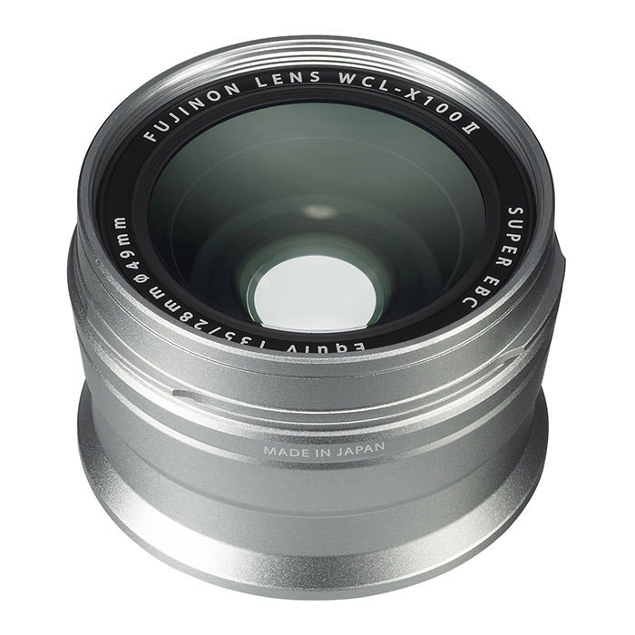 Fujifilm WCL-X100 II Weitwinkel Konverter silber