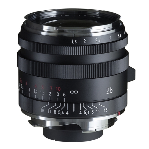 Voigtländer Nokton 28mm 1.5 VM ASPH. Type I schwarz-matt für Leica M