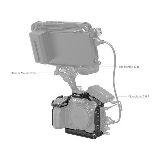SmallRig 4023 Cage Black Mamba für Panasonic Lumix S5 II & S5 II X