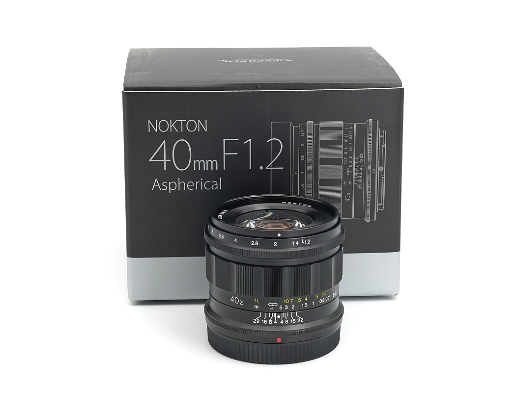 Voigtländer Nokton 40mm 1.2 asphärisch schwarz für Nikon Z Einzelstück #**