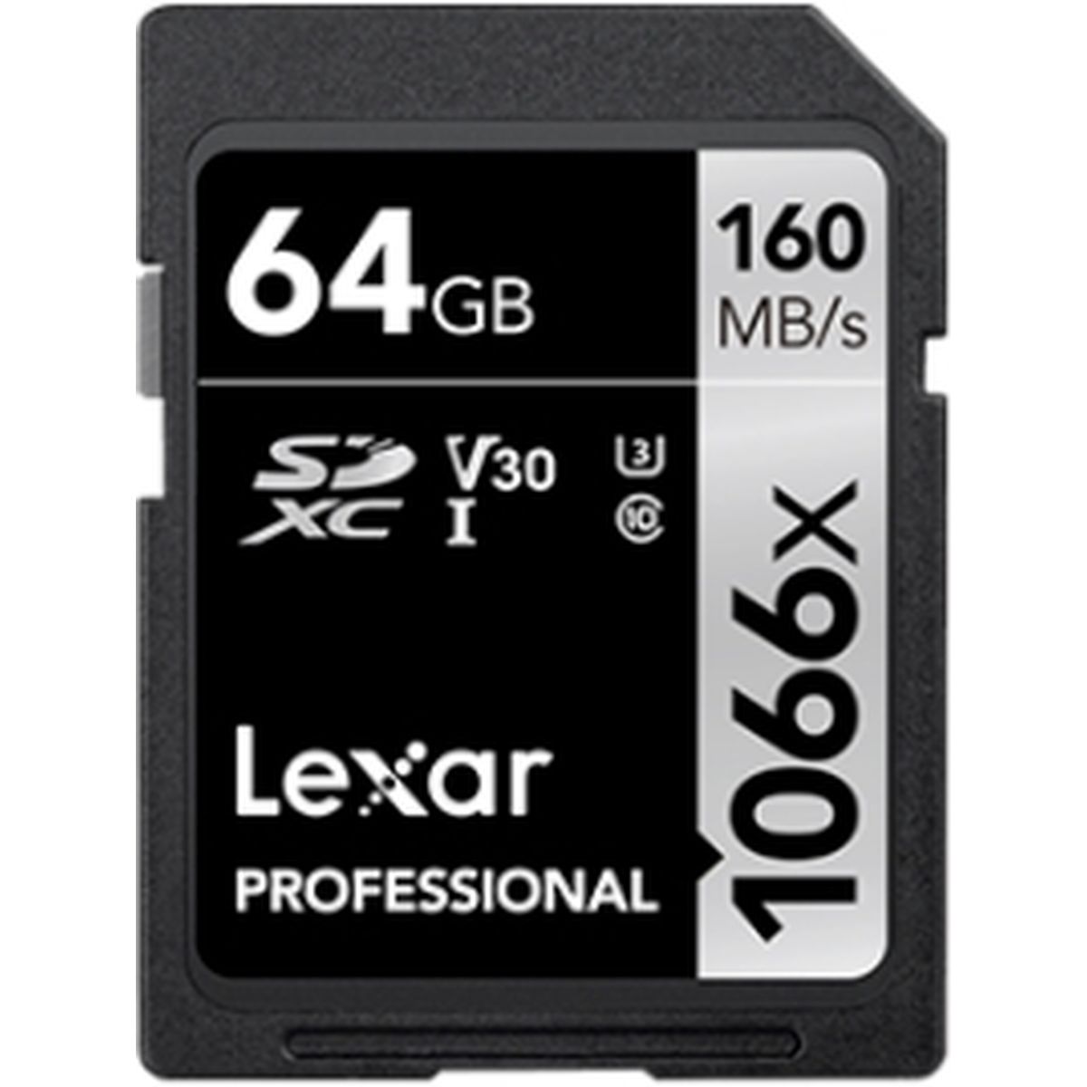 Lexar SDXC Professional UHS-I 1066X 64GB Lexar SDXC Professional UHS-I 1066X 64GB