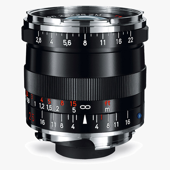 ZEISS Biogon T* 25mm 2.8 ZM für Leica M schwarz
