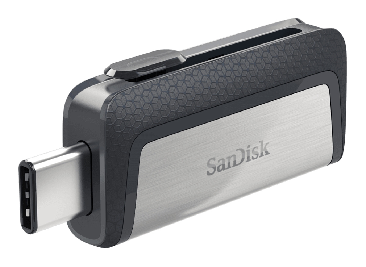 SanDisk Ultra Dual USB Type-C 128 GB USB 3.0/3.1 - Type-C, USB-Stick 150MB/s