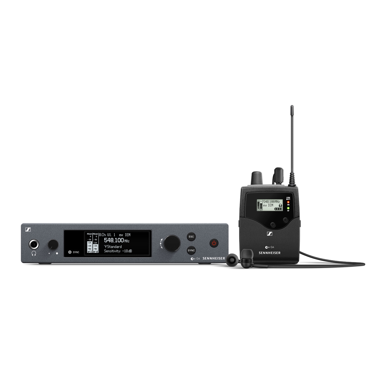 Sennheiser ew IEM G4-B, drahtloses Stereo InEar Monitoring Set