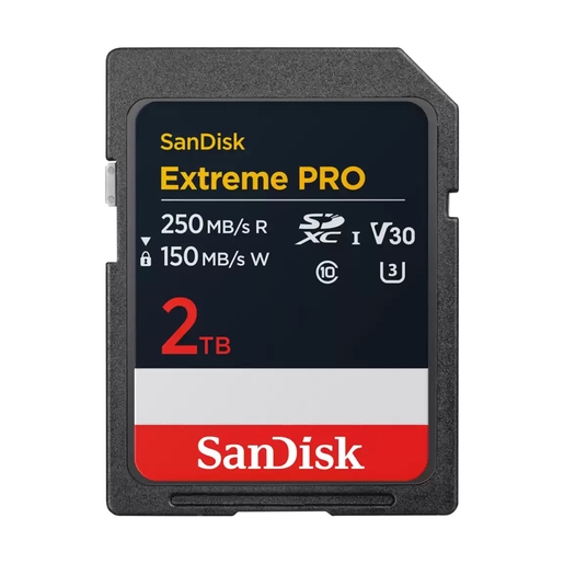 SanDisk 2 TB SDXC ExtremePro 250MB/s V30 UHS-I U3