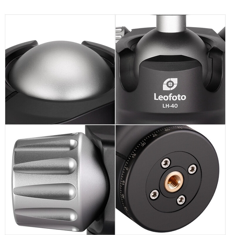 Leofoto LH-40R Dual-Panoramafunktion + Schnellwechselplatte NP-60 Leofoto LH-40R Dual-Panoramafunktion + Schnellwechselplatte NP-60