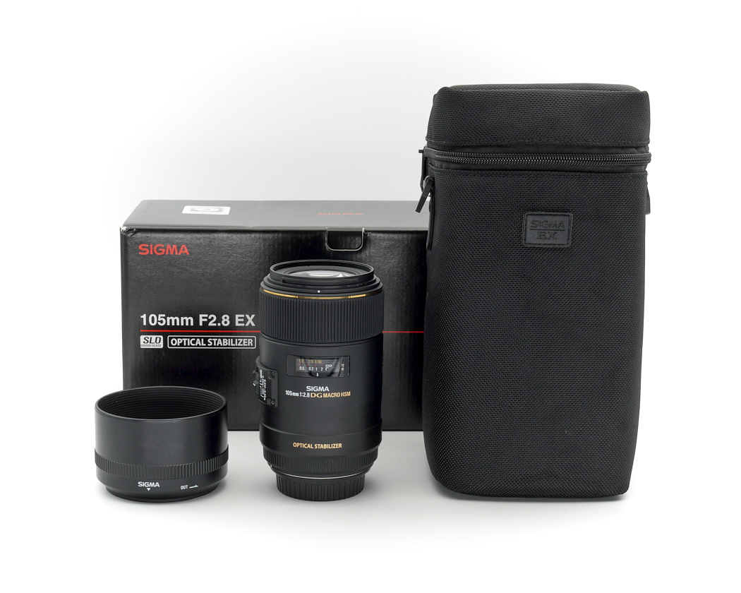 Sigma EX 105mm 2.8 DG OS HSM Macro Sony A-Mount Topzustand #X41347*