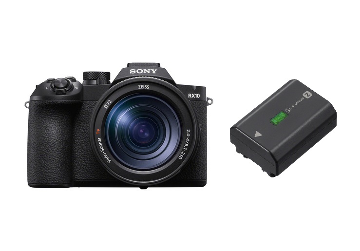 Sony DSC-RX10 V + Sony NP-FZ100 Akku