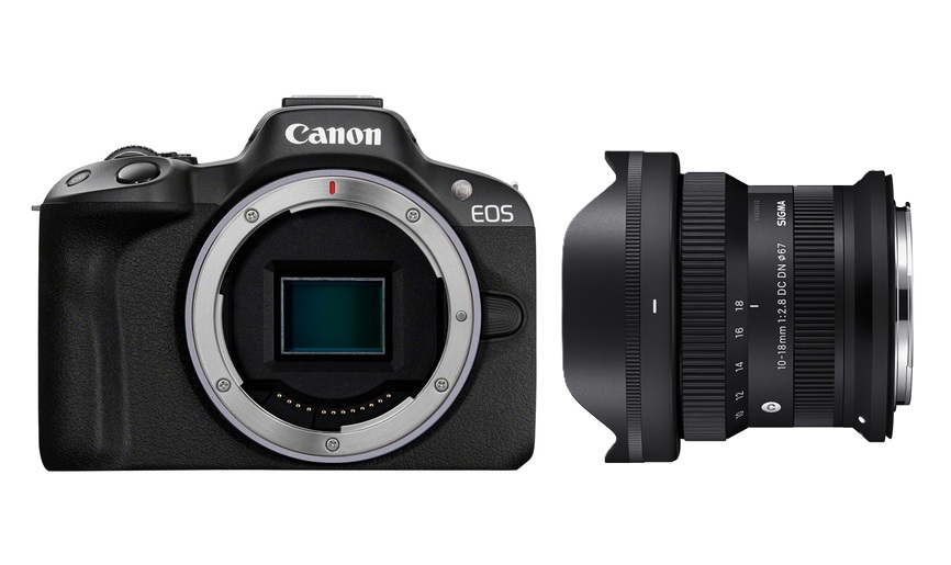 Canon EOS R50 + Sigma C 10-18mm 2.8 DC DN