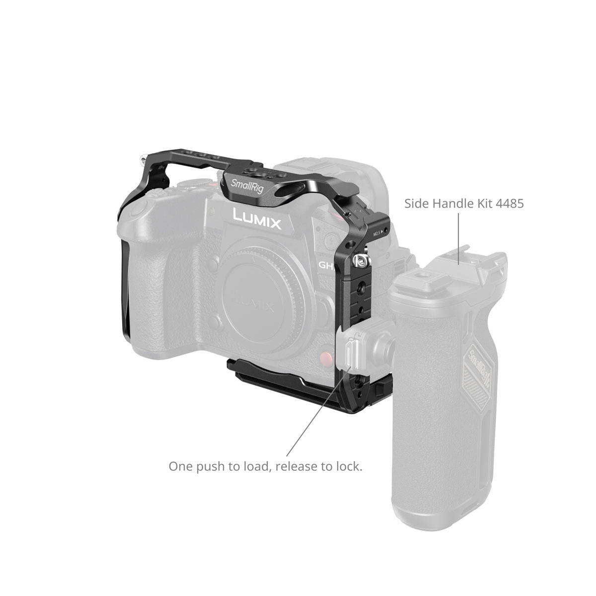 SmallRig 4824 HawkLock QR f. Lumix GH7 / GH6