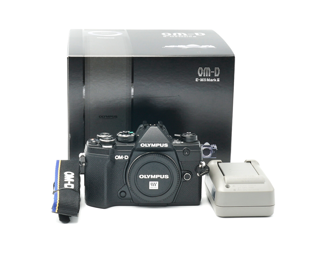 Olympus OM-D E-M5 Mark III schwarz Ausstellungsstück, Olympus-Fachhändler #38333**