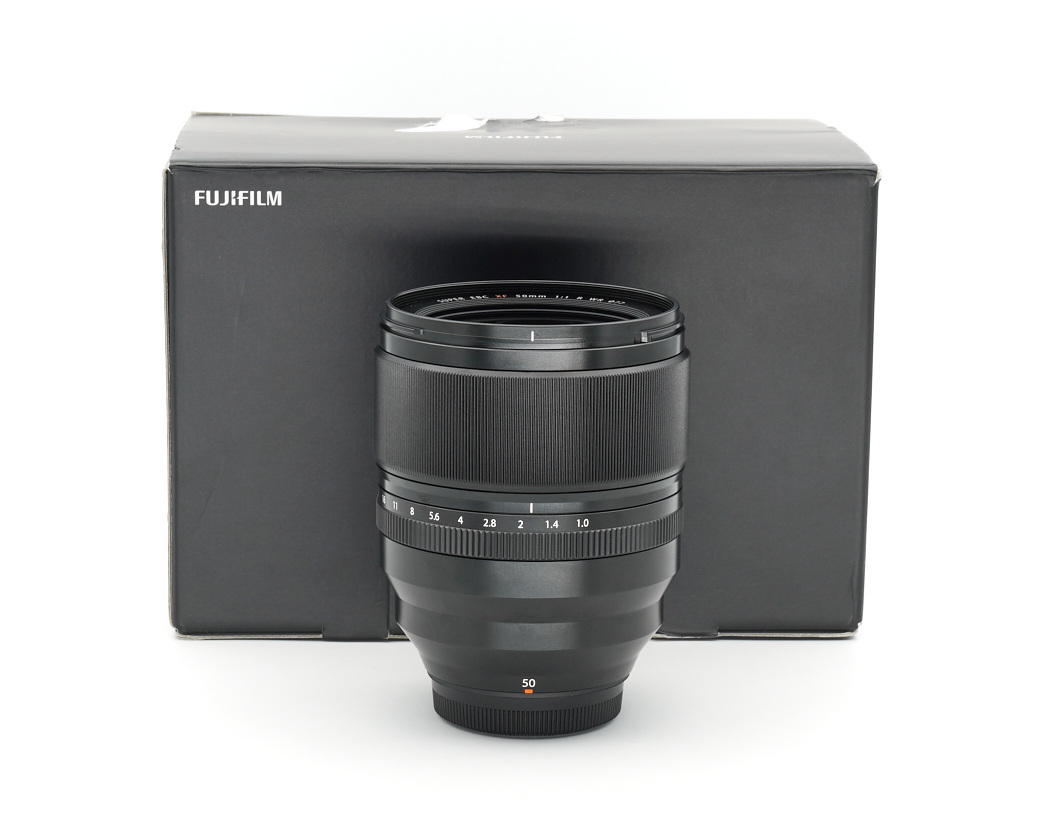 Objektiv, Kameraobjektiv, 50mm, Fujifilm, schwarz