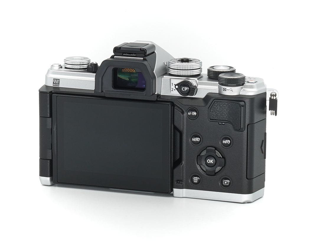 Kamera, digitale, Rückseite, LCD, Bedienelemente