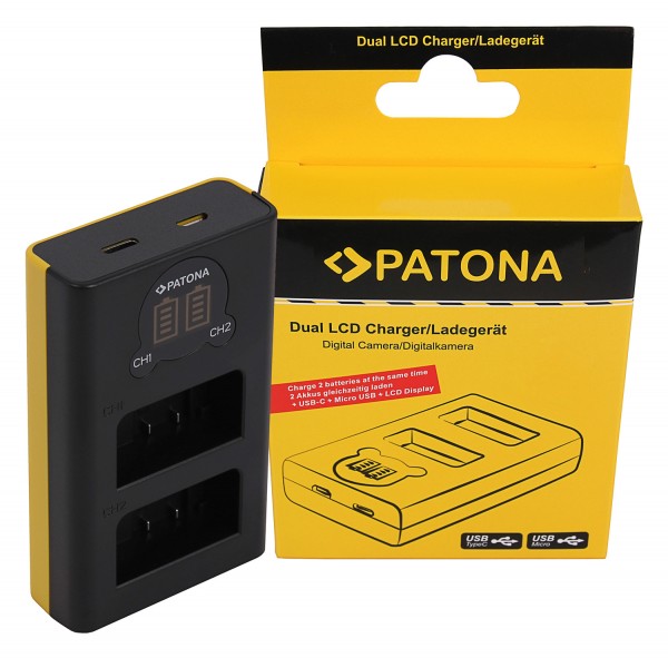 Patona Dual Ladegerät für Nikon EN-EL25