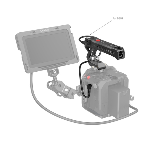SmallRig 3322 Nato Top Handle with Record Start/Stop Remote Trigger
