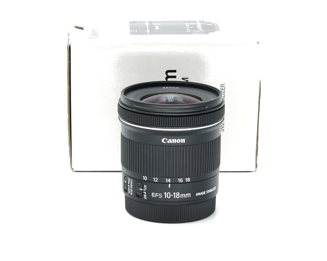 Canon EF-S 10-18mm 4.5-5.6 IS STM Topzustand, Canon-Fachhändler #X35463**