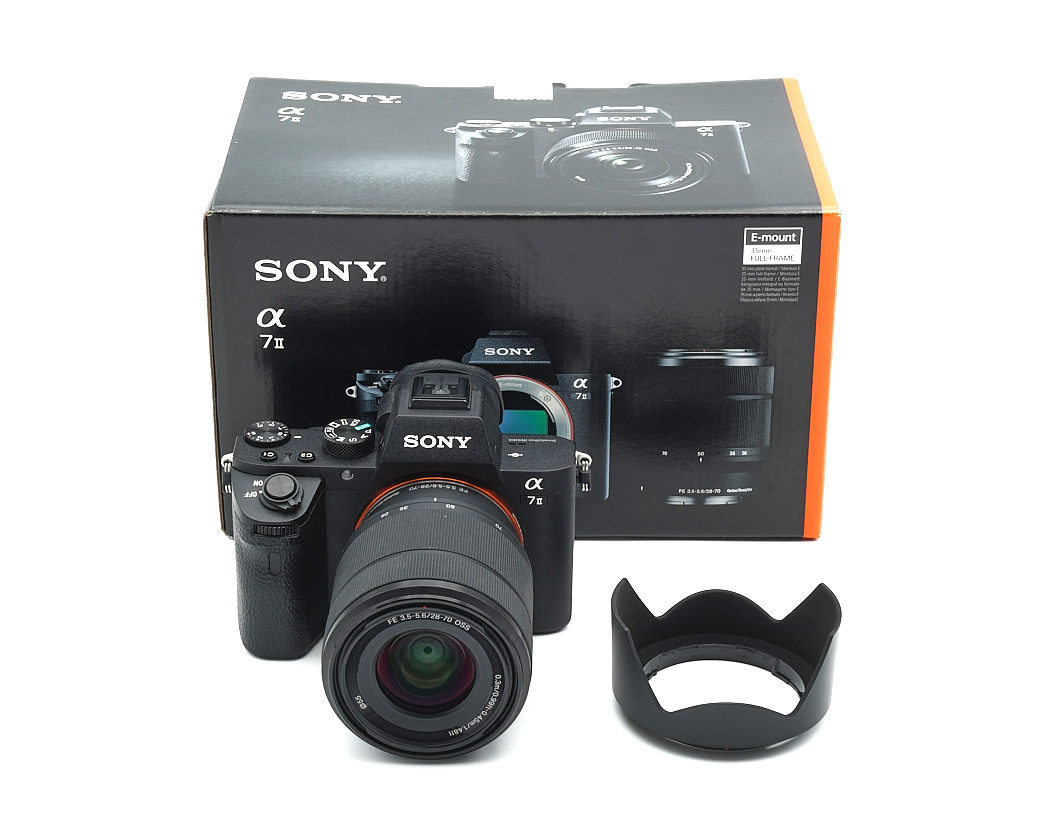 Sony Alpha 7 II Gehäuse + FE 28-70mm 3.5-5.6 OSS Topzustand #49296**