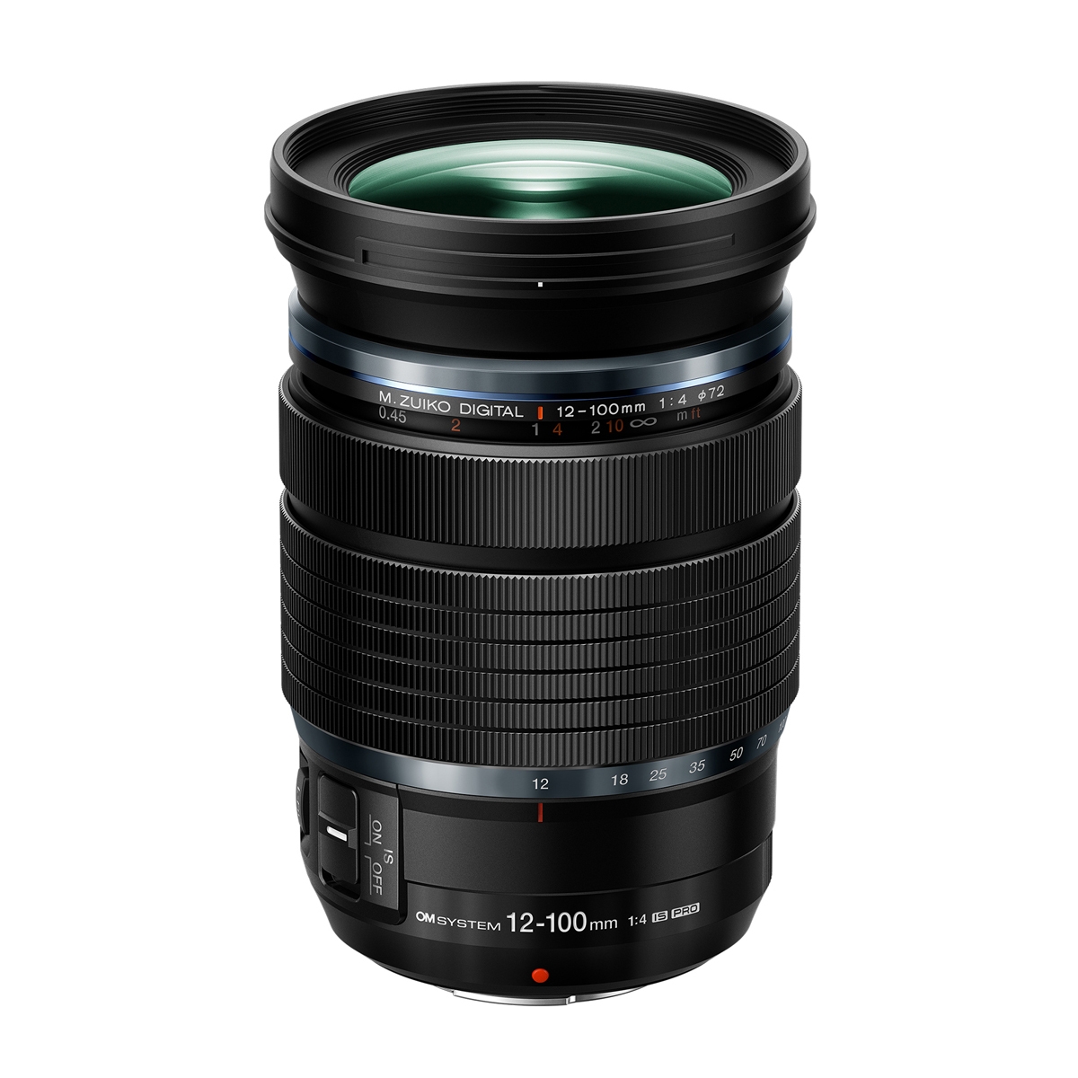 OM SYSTEM M.Zuiko ED 12-100mm 4.0 IS PRO schwarz