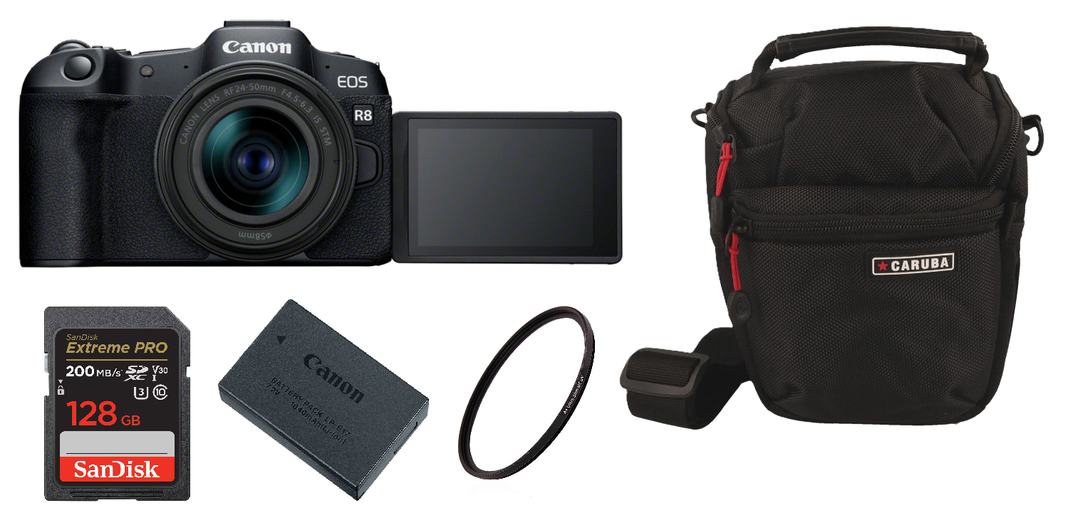 Canon EOS R8 + RF 24-50mm 4.5-6.3 IS STM Mundus Edition