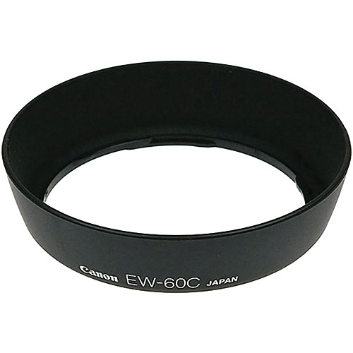 Canon EW-60C Lens Hood - Canon EW-60C Lens Hood, Black