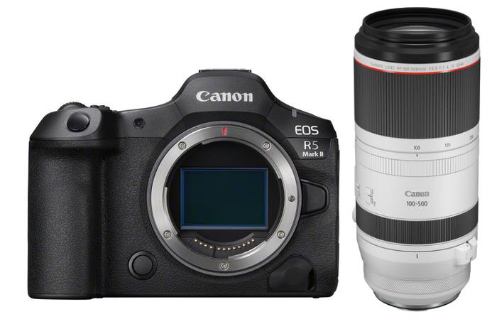 Canon EOS R5 Mark II + RF 100-500mm 4.5.7.1 L IS USM