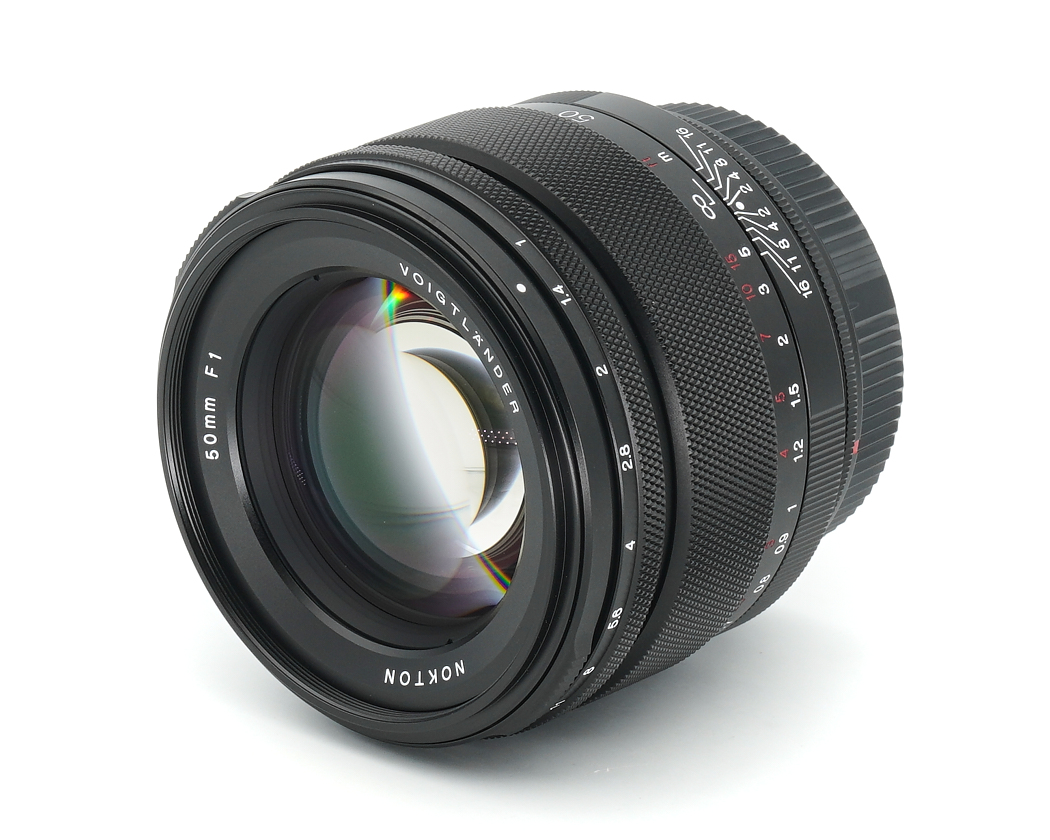 50mm F1, Objektiv, Kameraobjektiv, manueller Fokus, schwarz