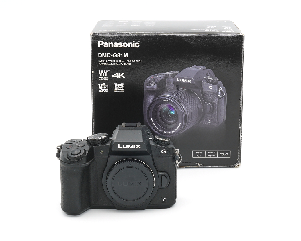 Panasonic Lumix DMC-G81 Gehäuse wie neu, Panasonic-Fachhändler #X40558**