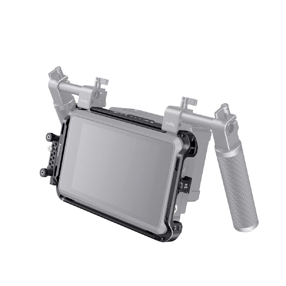 SmallRig 2409 Cage Kit und Sunhood für Atomos Shogun 7