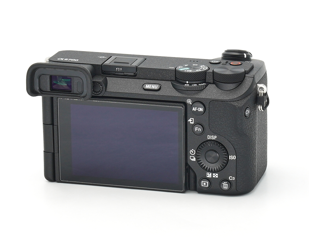 Spiegellose Kamera, Digitale Kamera, LCD-Bildschirm, Sucher, Bedienelemente Drehknöpfe