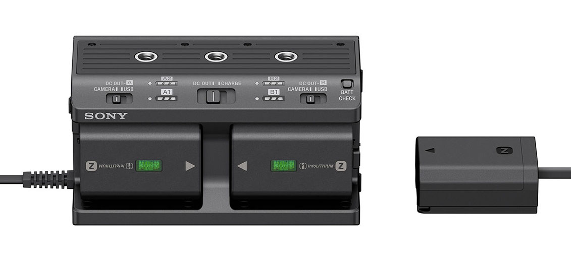Sony NPA-MQZ1K Mehrfachbatterie-Adapterset inkl. 2x NP-FZ100 Akkus