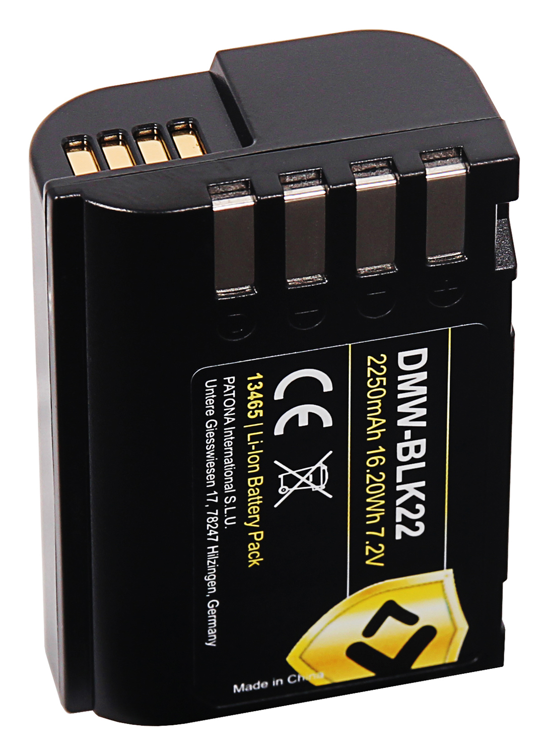 PATONA Protect Akku wie Panasonic DMW-BLK22