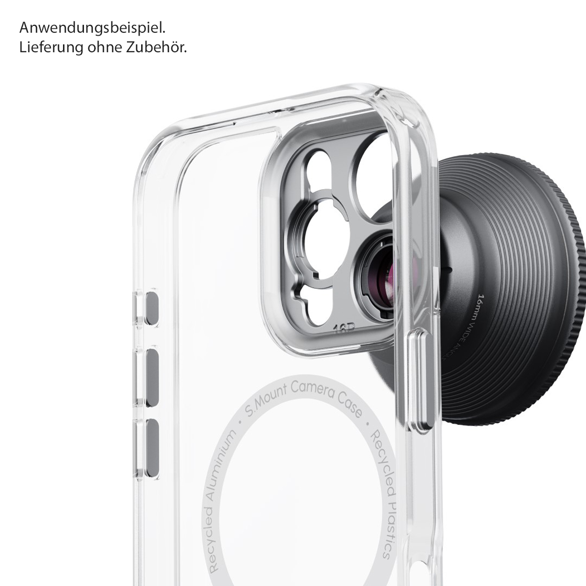 Shiftcam Smartphone Hülle für iPhone 16 Pro clear